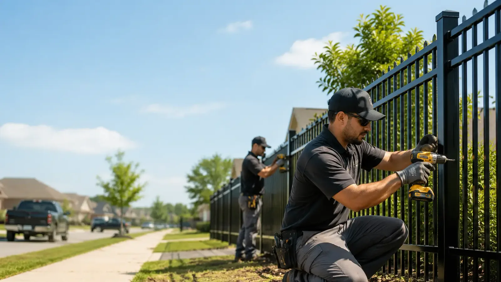 Metal Fence Installation in Belvidere, IL